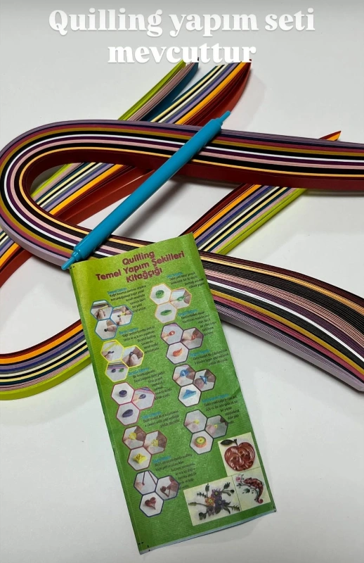 QUİLLİNG SETİ KALIN: 29,50 ₺ İNCE 24,50₺